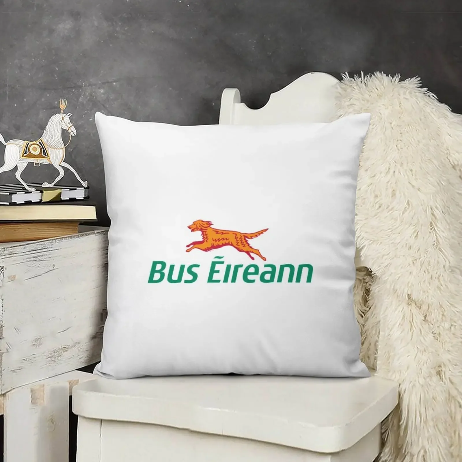 

Irish Bus Eireann Throw Pillow Anime Cushion Cover Elastic Cover For Sofa pillow