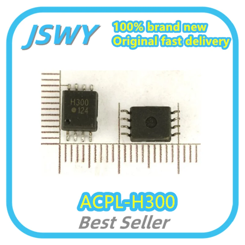

(10/50pcs) ACPL-H300 Silkscreen H300 SOP8 Optocoupler In Stock Bulk Stock Ships Fast