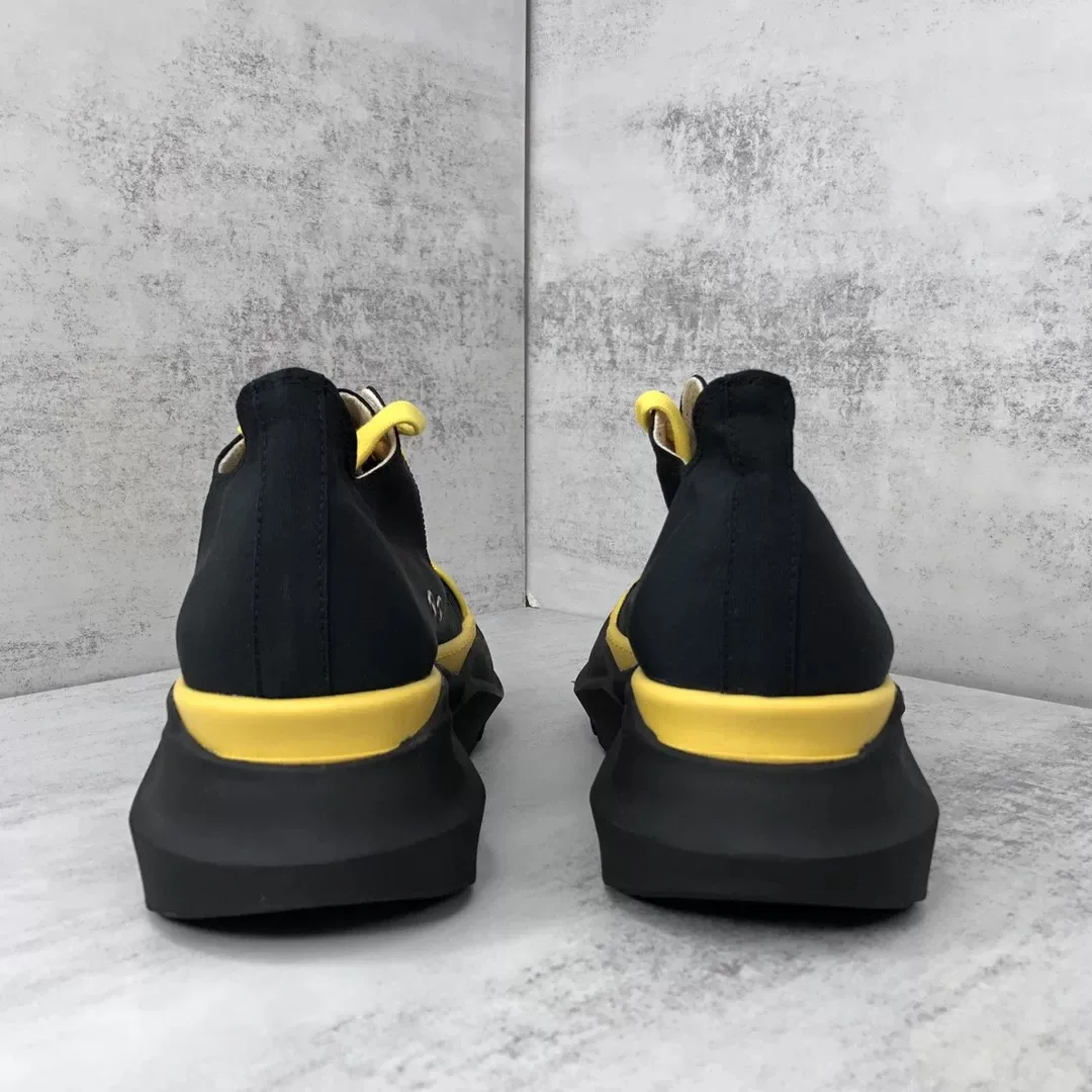 Men Shoes Casual Canvas Platform Increasing Double Sole Low-top Shoes For Men Brand Vintage Luxury Designers - view 3