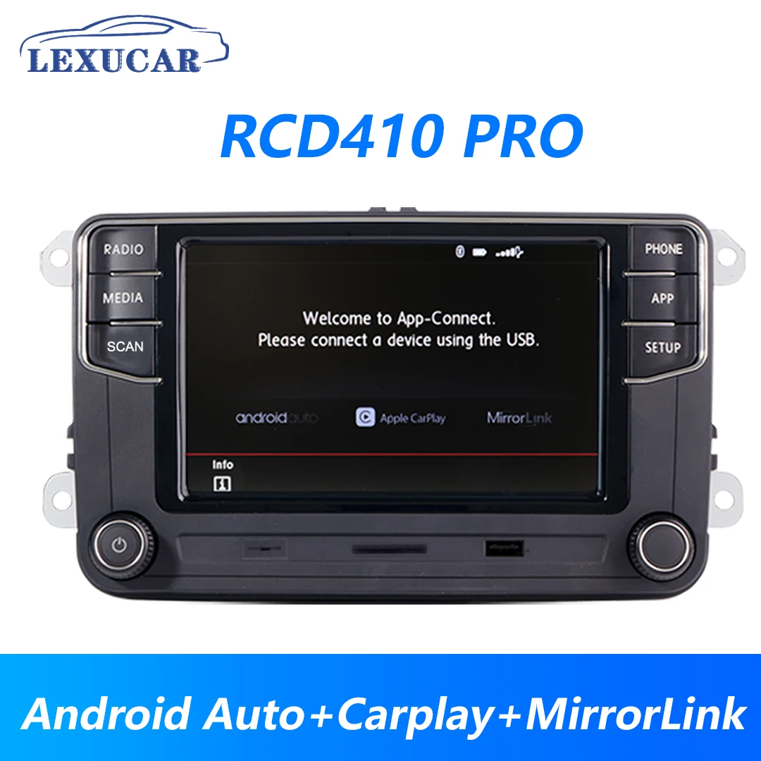 

Noname RCD410 PRO Carplay Car Radio Android Auto Player Bluetooth for VW POLO Golf MK5 MK6 CC Passat B5 B6 Jetta MK5 MK6 Tiguan