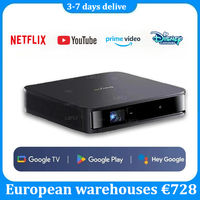 Dangbei ATOM 1080P Full HD Laser Google Projector 1200ISO Lumen Portable For Home Theater Smart 3D ALPD Dolby Audio Mini Beamer