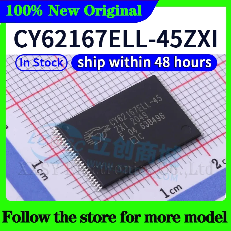 

CY62167ELL-45ZXI In stock 48 hours ship