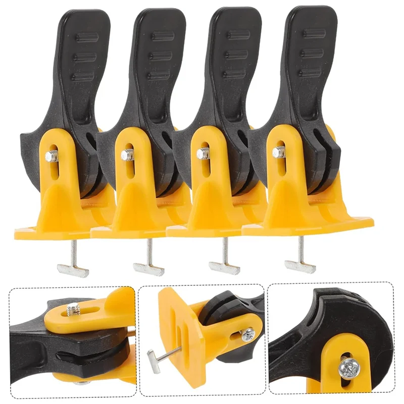 

ABHB-50Pcs Tile Leveler Tool Kit Tile Leveling System With Tile Spacer For Floor Installation For Grouting And Leveling Floor