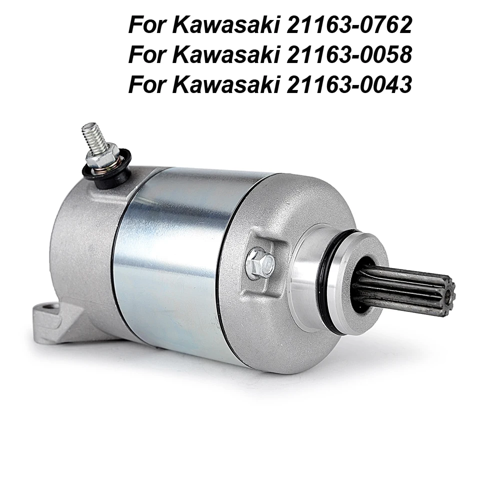 

Motorcycle Starter Motor For Kawasaki KLX140 KLX140L KLX140G KLX150L KLX125S KLX140S KLX150S 21163-0762 21163-0058 21163-0043