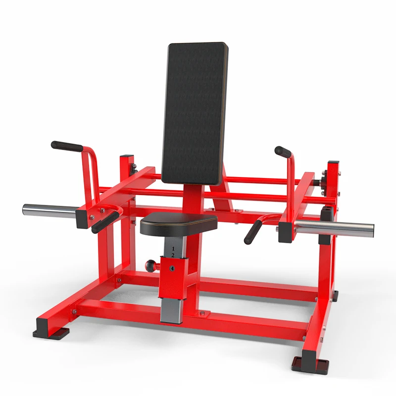 Gym Use Plate Loaded Seated Shoulder Shrug Machine Trapezius Machine Trap Exercise Machine
