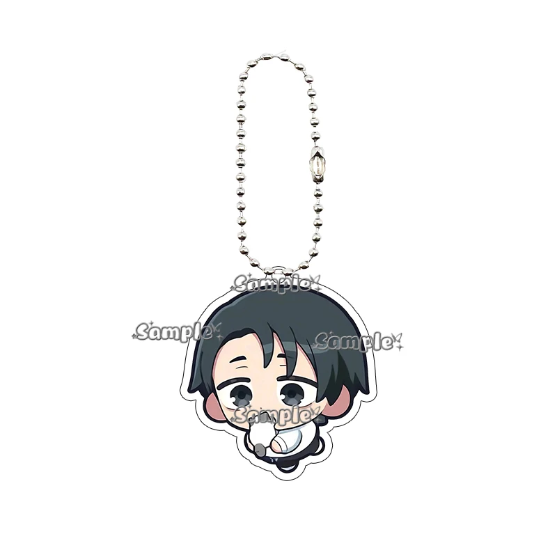 Anime Jujutsu Kaisen Q-Version Cartoon Acryl Schlüsselanhänger Yuta Okkotsu Yuji Itadori Choso Charakter Rucksack-Anhänger Schlüsselring Geschenk – Detail 4