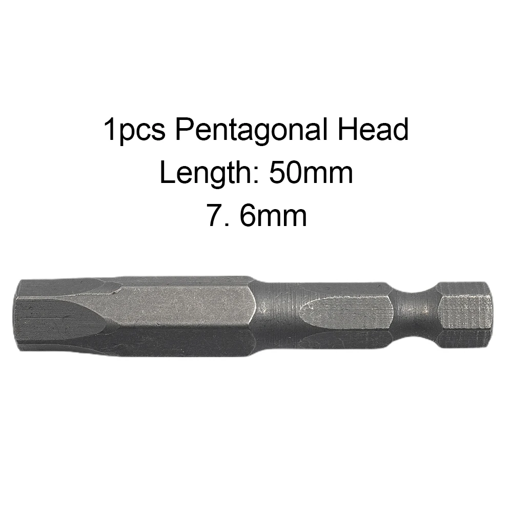 أحدث 2022 العلامة التجارية الجديدة عالية الجودة Wokshop مفك بت الخماسي بت 1/4 بوصة 1 قطعة استبدال الملحقات #3