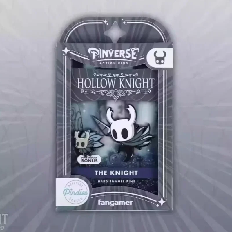 In Stock Hot Hollow Knight: Silksong Game Peripherals Hornet Girl Q Version Cool And Creative Metal Brooch Badge Customized Gift