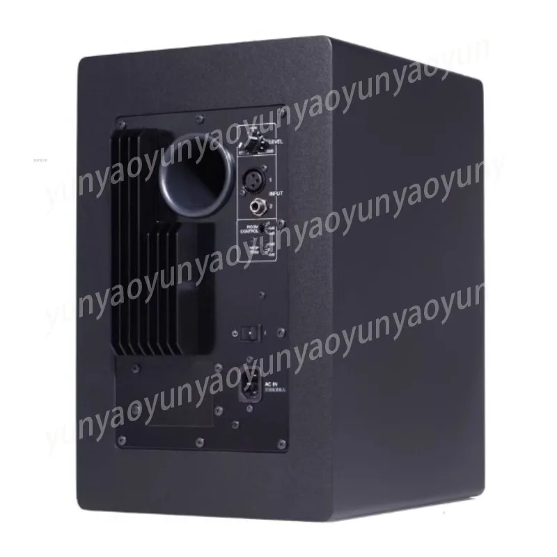 Powered White Active Studio Speakers Professional Audio Monitor Device For Music Production Recording Studio Work