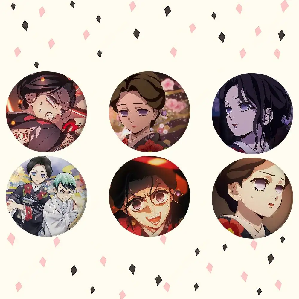 Broche Redondo Láser de Anime Tamayo, Accesorio para Ropa, Mochila y Solapa