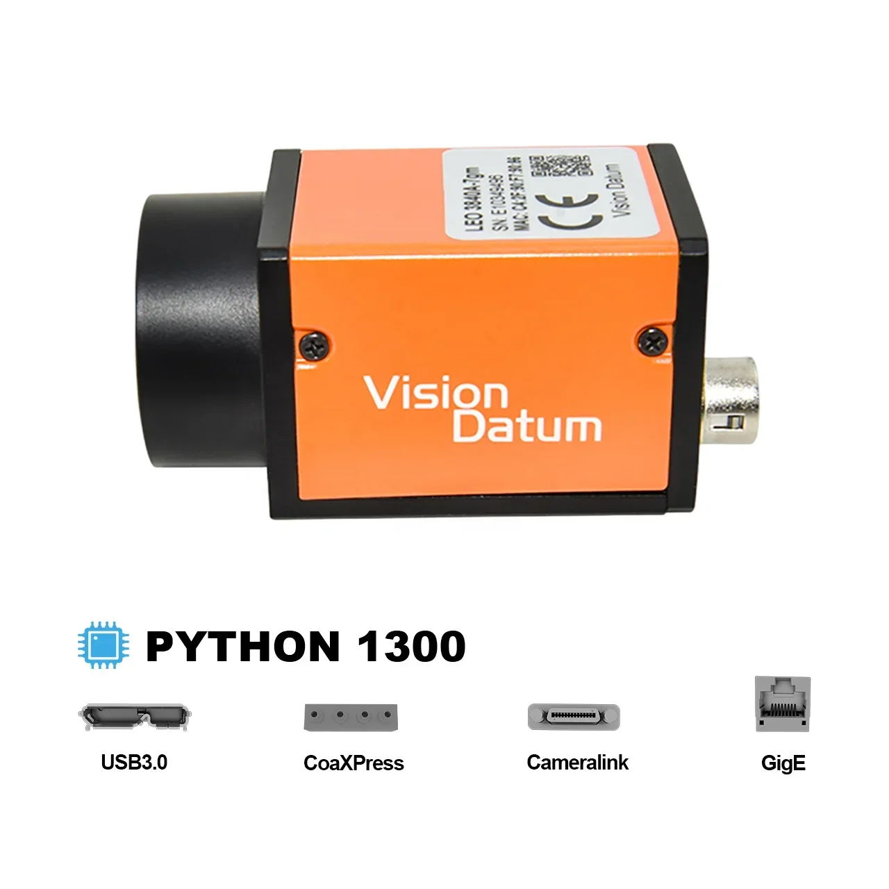 2026 1.3MP 90fps PYTHON1300 GigE Proven Worldwide Versatile Embedded Vision Camera For Machine Vision System