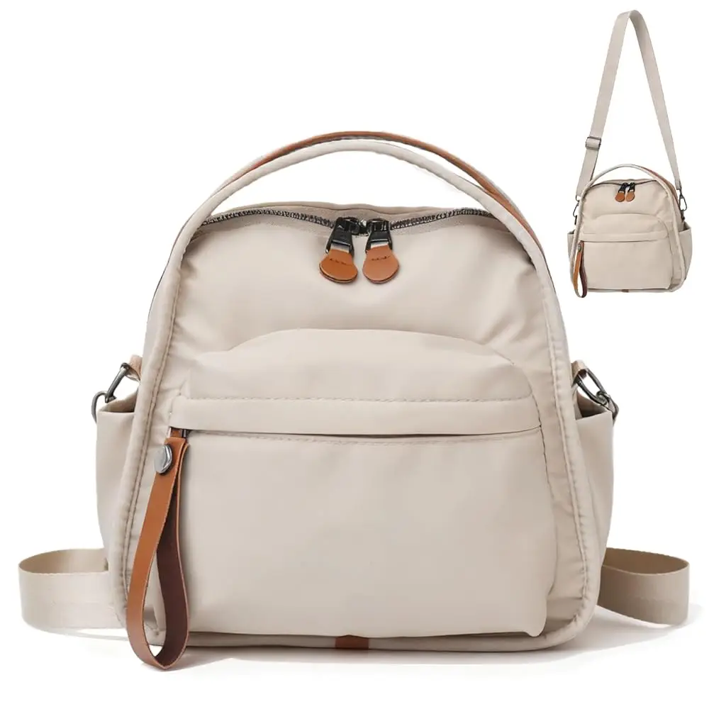 

Small Nylon Crossbody Bags for Women Lightweight Shoulder Bag with Top Handle Trendy 2026 Travel Purse Everyday Handbag