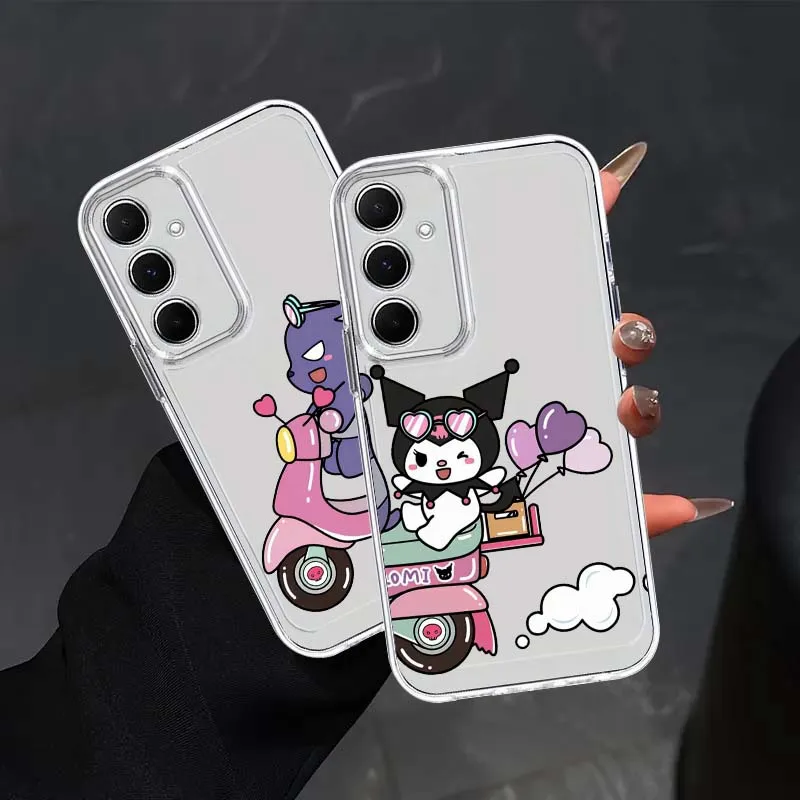

Kuromi Baku Cute Pattern For Samsung Galaxy S26 S25 S24 S23 S22 S21 S20 FE Lite Pro Plus Ultra Space Phone Case