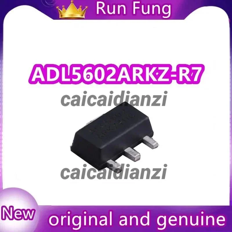 10Pcs/Lot   ADL5602ARKZ-R7 ADL5602ARKZ RF Amplifier IC Cellular, CATV 50MHz ~ 4GHz SOT-89-3 New Original