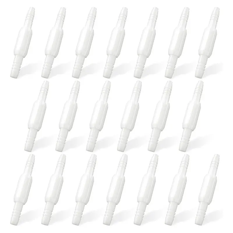 

Easy Use Oxygen Tubing Swivel Connectors Leak-Proof 360-Degree Rotatable Oxygen Tube Connectors Oxygen Connector Anti-Tangle Des