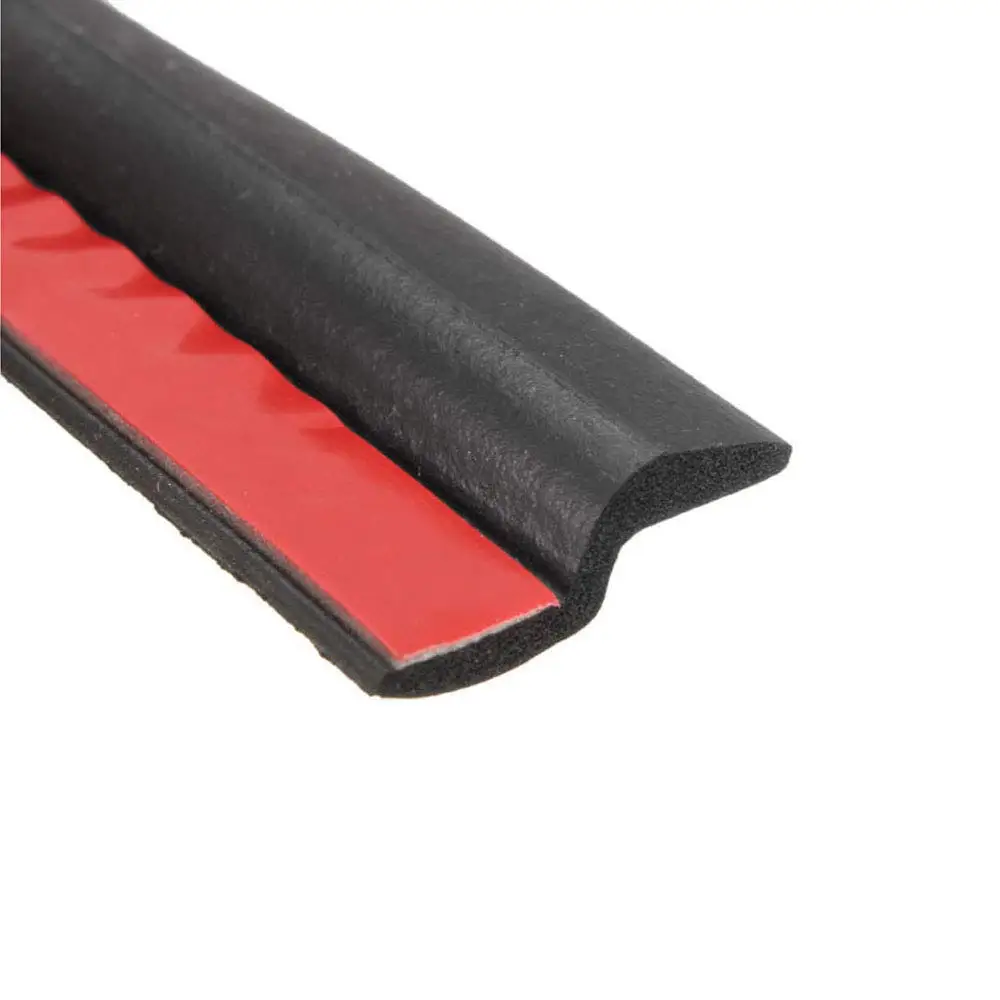 Car Seal Strip Door Seal Z-Shaped Auto Door Seal Trim Edge Moulding Rubber Weatherstrip Car Noise Insulation Seal For Car Door