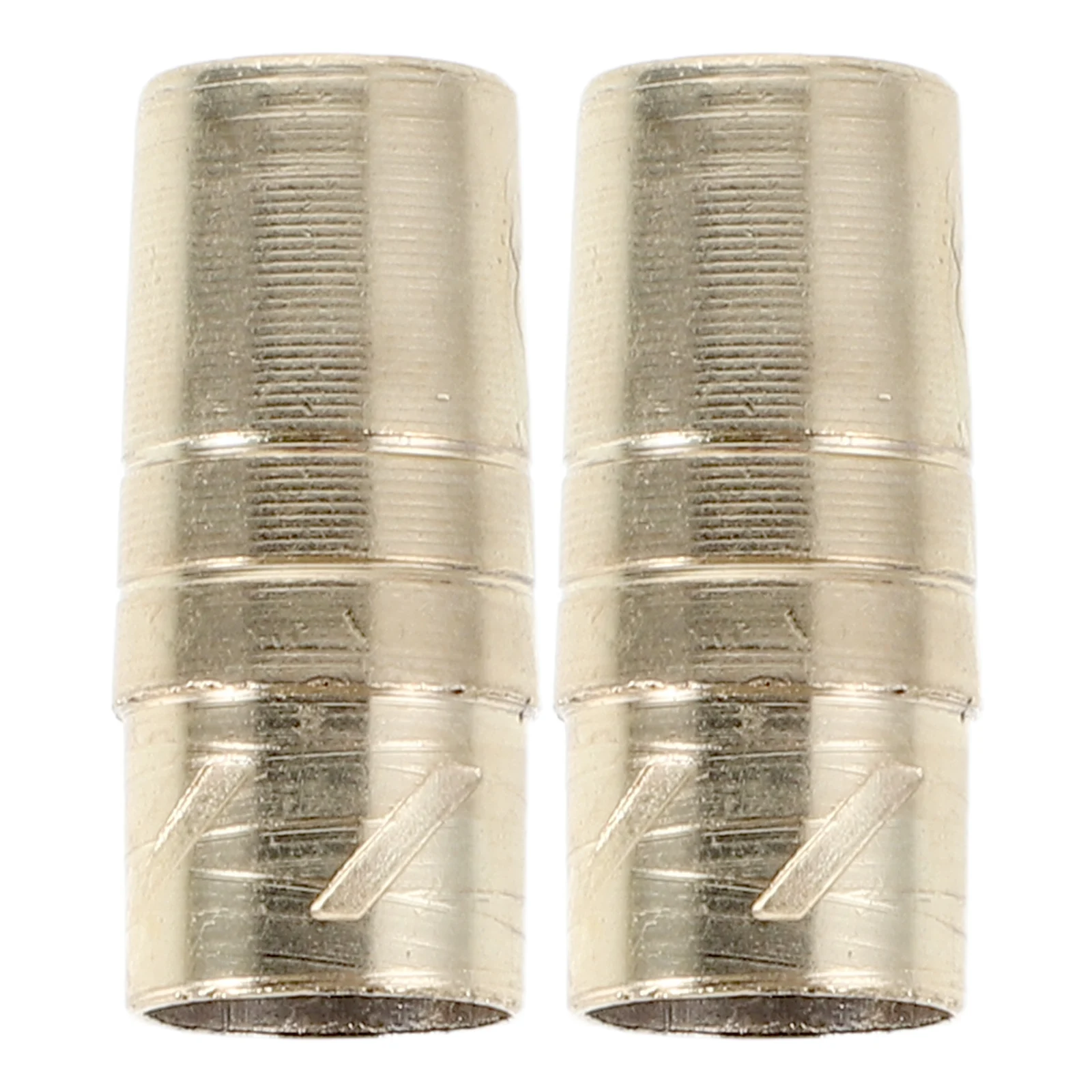 

2 Pcs Umbrella Hat Outdoor Stick Accessories Replacement Parts Long Handle Repair Metal