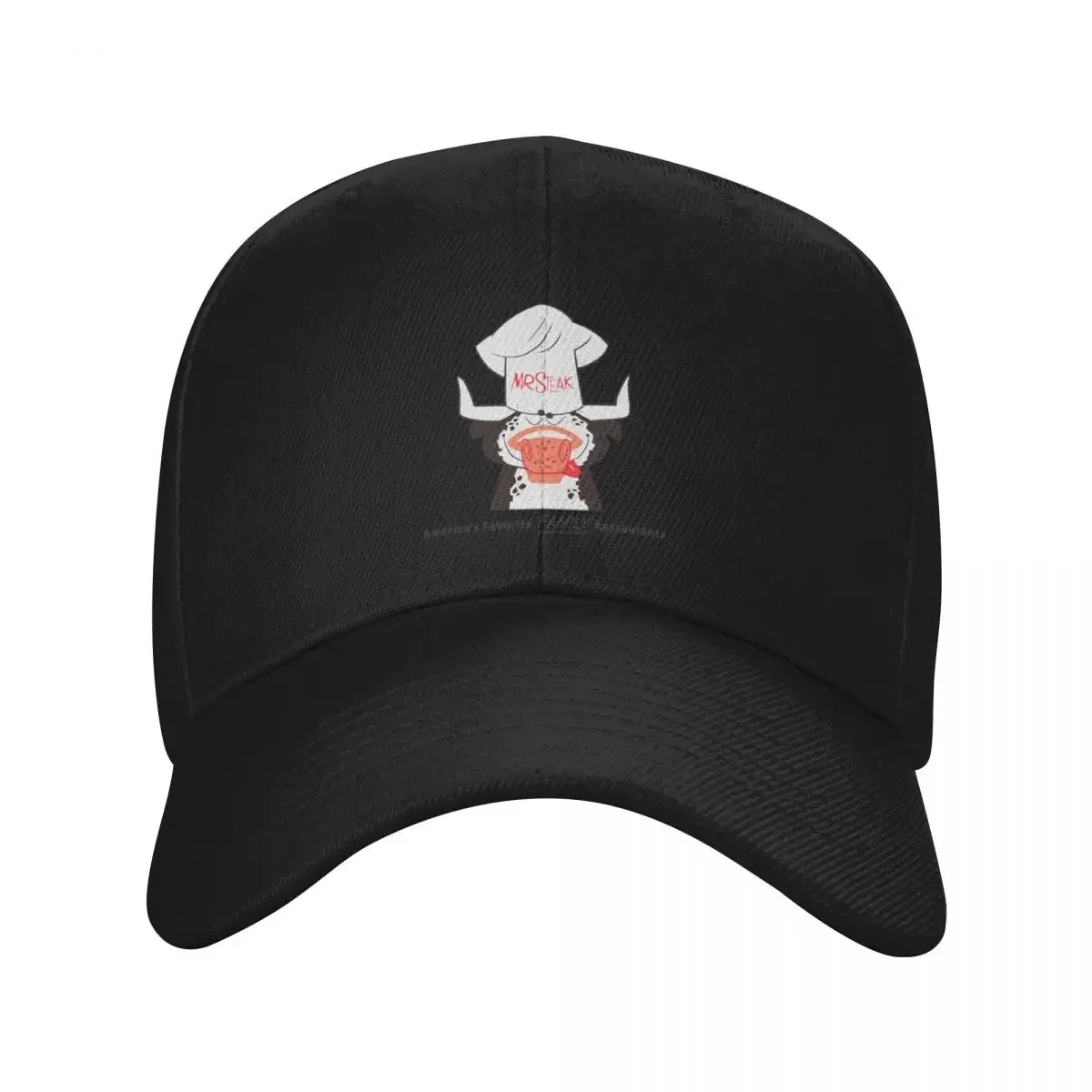 

Mr. Steak Family Restaurants Baseball Cap Beach Bag Golf Hat Beach hiking hat Caps For Men Women's