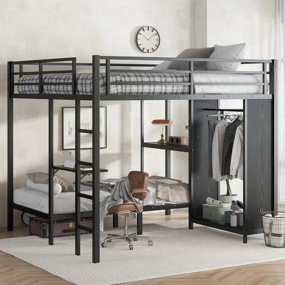 Bunk Bed With Built…