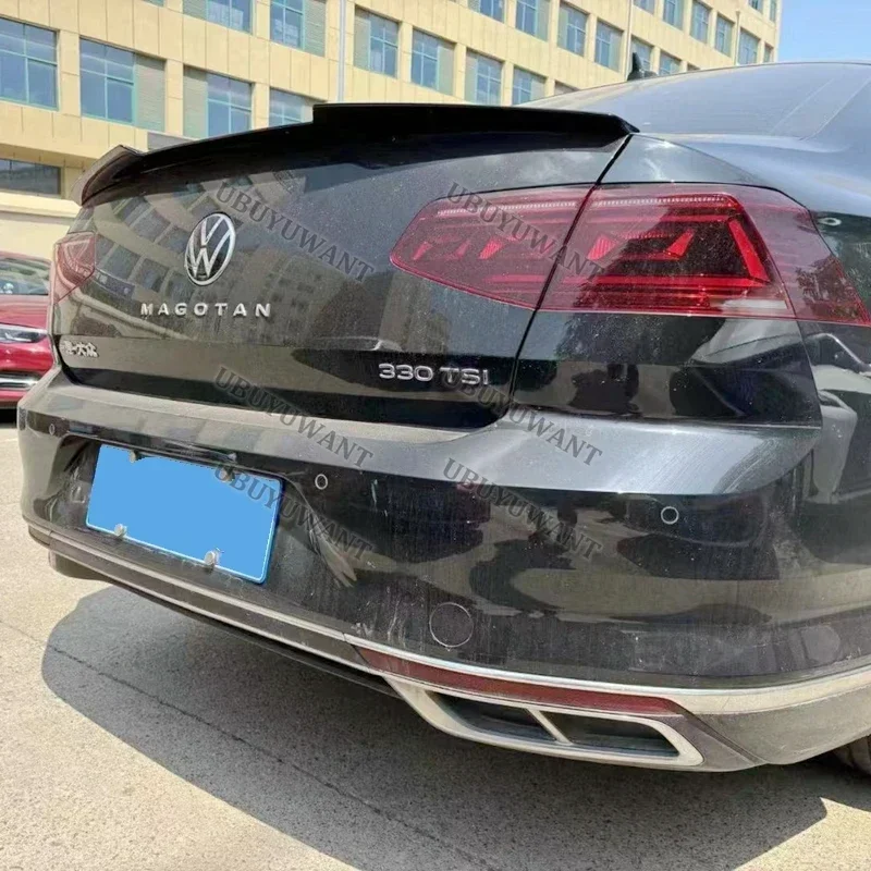 

For Volkswagen VW Passat B7 CC 2017 2018 2019 2020-2023 M4 Style Rear Trunk Lid Car Spoiler Wings Tuning Exterior Accessories