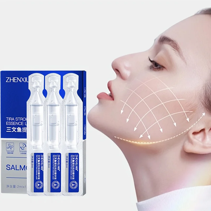 

2 мл * 10 шт. Концентрированная эссенция против морщин с экстрактом лосося - быстро увлажняет и осветляет кожу