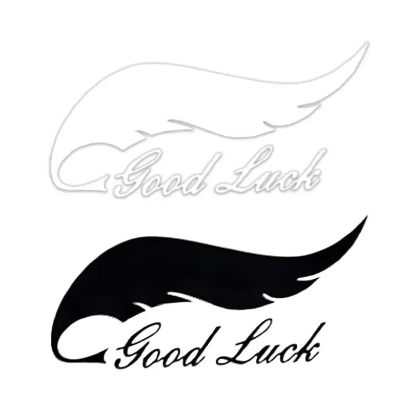 

Car Stickers Decals Reflective Stickers Decals Good Luck Headlight Decals Fashion Wing Stickers Self-Adhesive Car Headlight