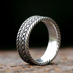 2023 NEW Men's 316L Stainless Steel Viking Celtic Knot RING High Quality Jewelry Amulet Ring for gift free shipping