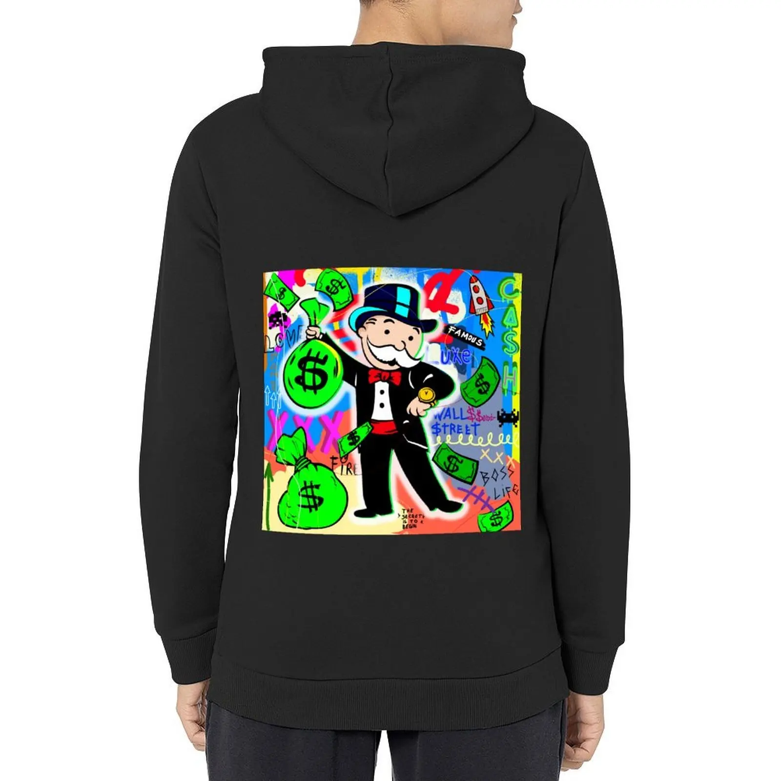 

Time is Money Monopoly Man Hoodie clothes for men autumn clothes autumn new products mens clothes men's hoodie sweatshirt