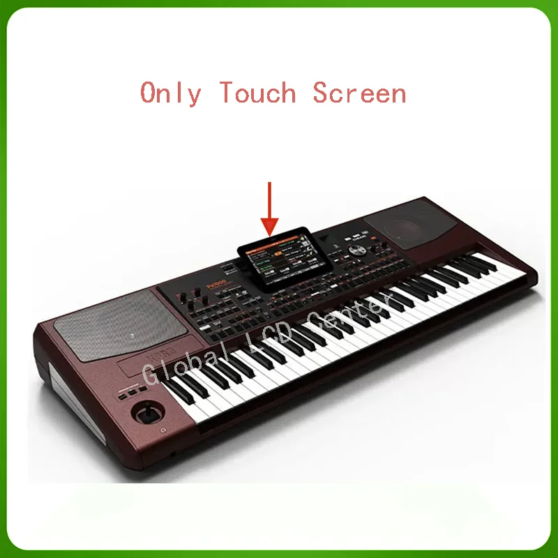 

Только оригинальный сенсорный экран для Korg PA1000 PA4X PA700 Korg PA4X 61, дисплей DXG1J1-0513-070A, 100% тестирование