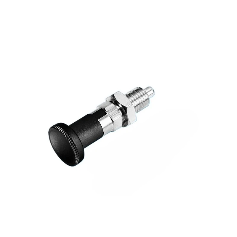 For Positioning Indexing Pin Knob Plunger Pin Stainless Steel Carbon Steel M10M12M16M20 Fine Tooth Self-locking Reset Clamp