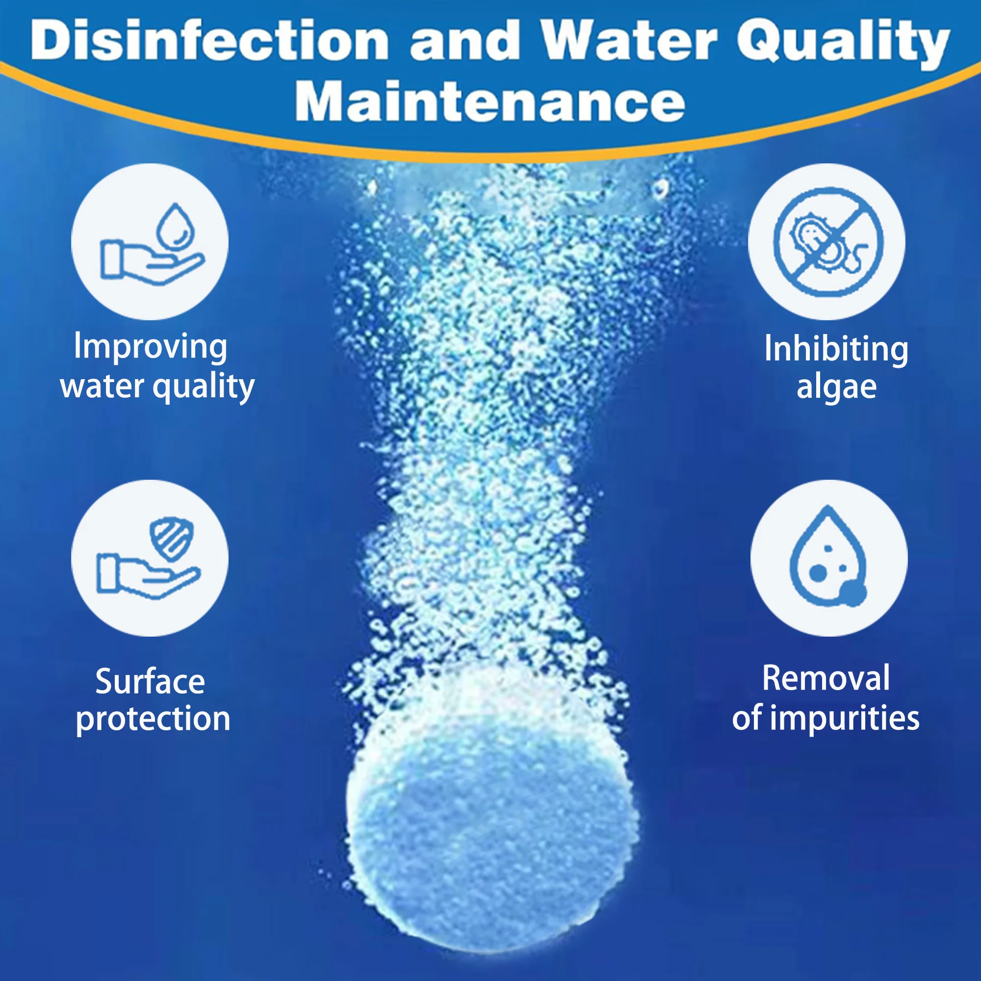 3 Inch Chlorine Tablets 50 LB  - đánh giá và giá Gravel Vacuum Cleaner