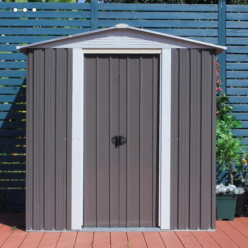 رائجة البيع حديقة غرفة تخزين مقاومة للماء أداة خارجية سقيفة الفناء الخلفي في الهواء الطلق حديقة البيت #4