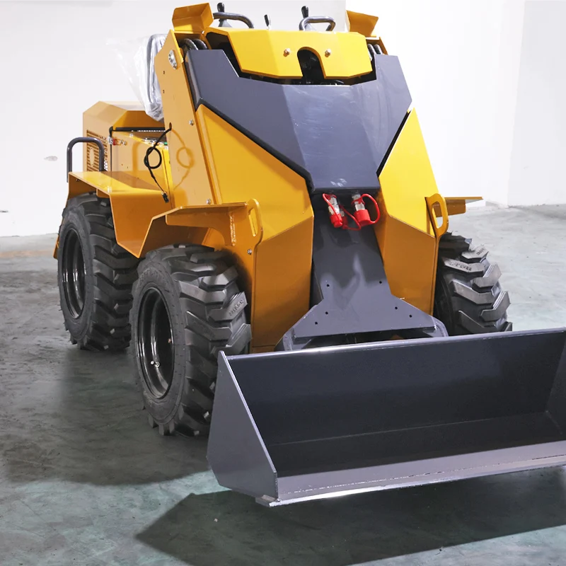 

Customized loader with bucket, multiple optional accessories, economical, practical, compact track-type loader for sale