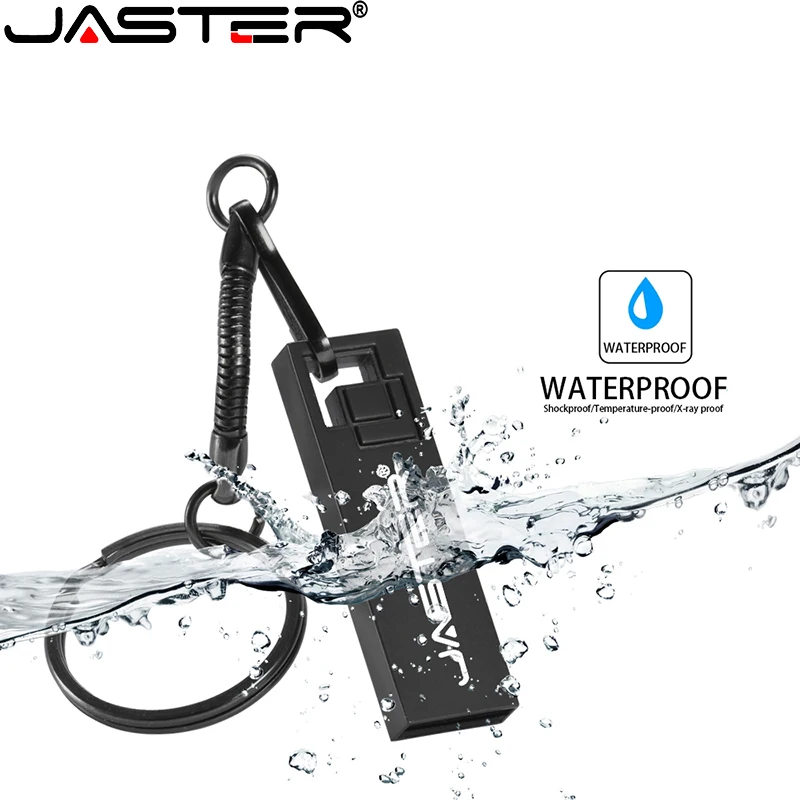 

JASTER Mini Cube Metal Black Silver USB Flash Drive 4GB 8GB 16GB 32GB 64GB Actual Capacity Flash Drive 2.0 Custom LOGO Wholesale