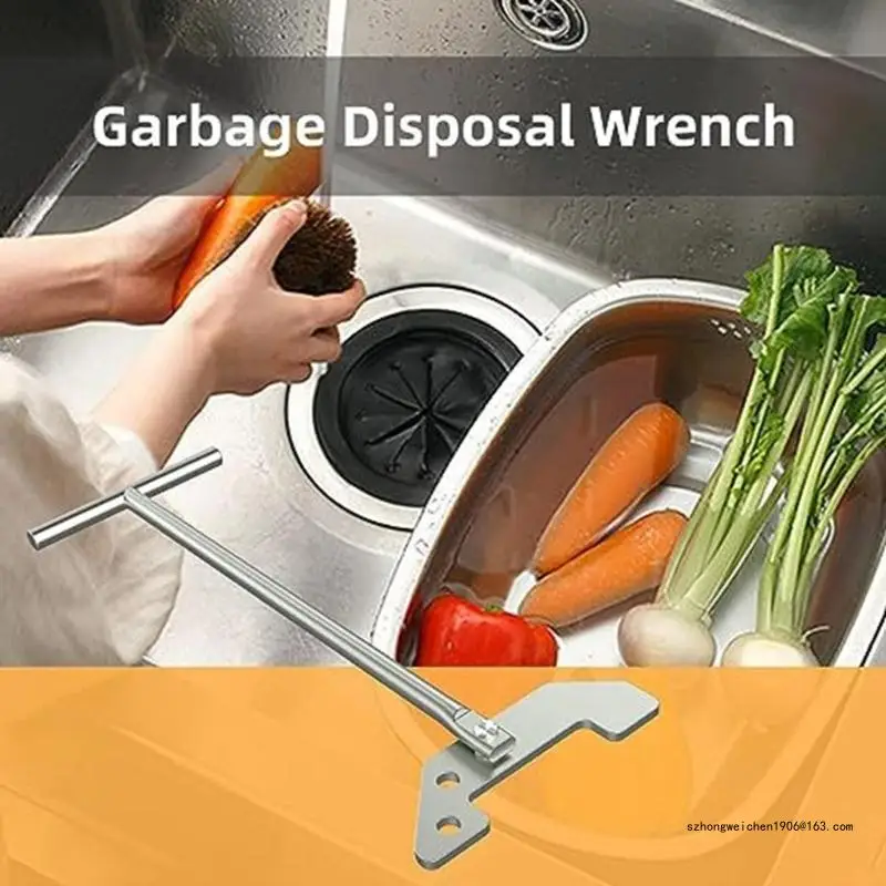 28GF Garbage Disposal Wrench Multifunctional Kitchens Tool Garbage Disposal Wrench