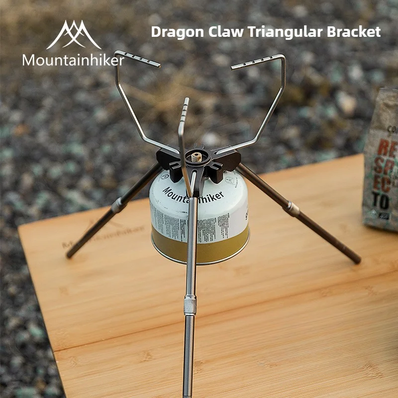 

Mountainhiker Outdoor Dragon Claw Triangle Stand Camping Portable Desktop Stand Block Disassembly and Storage Simple