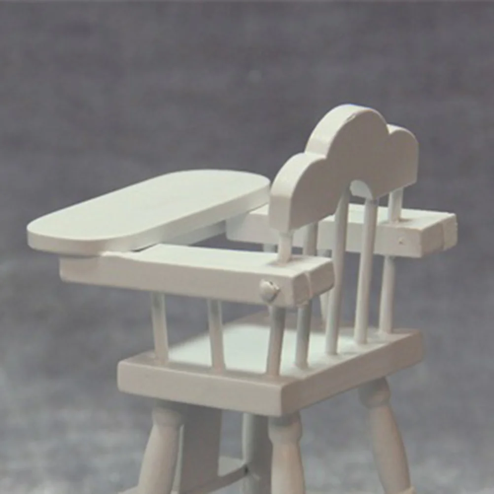 Baby High Chair Toys Table Seat Mold Kids Toddler Feeding Highchair Wood Dining Chairs