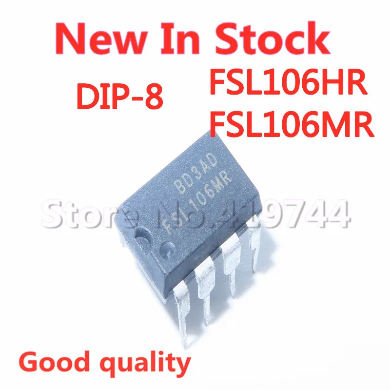 5PCS/LOT 100% Quality FSL106HR FSL106 FSL106MR DIP-8 LCD power management chip In Stock New Original