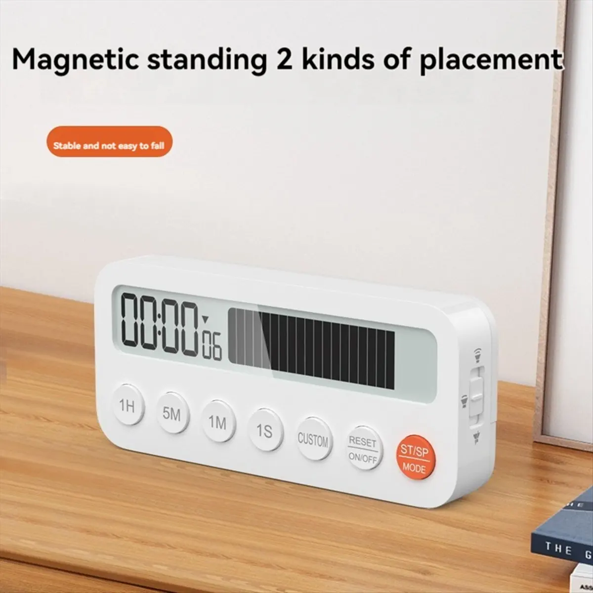 DT38 Digital Timer LED Electronic Magnetic Timer Countdown Stopwatch for Home Cooking Classroom Study Fitness Workout Timer