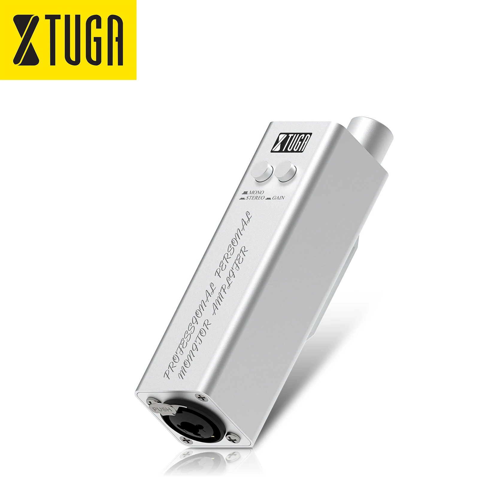 Dez itens tlf xtuga LSY-20 bateria ativa ultra-compacto amplificador intra-auricular pessoal amplificador de fone de ouvido xlr/trs para palco chur