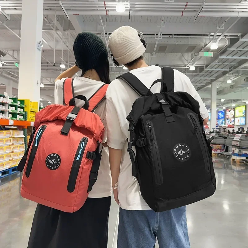 Mochila de viaje para hombre y mujer, morral resistente al agua para ordenador, Weekender, morral grande para estudiantes universitarios