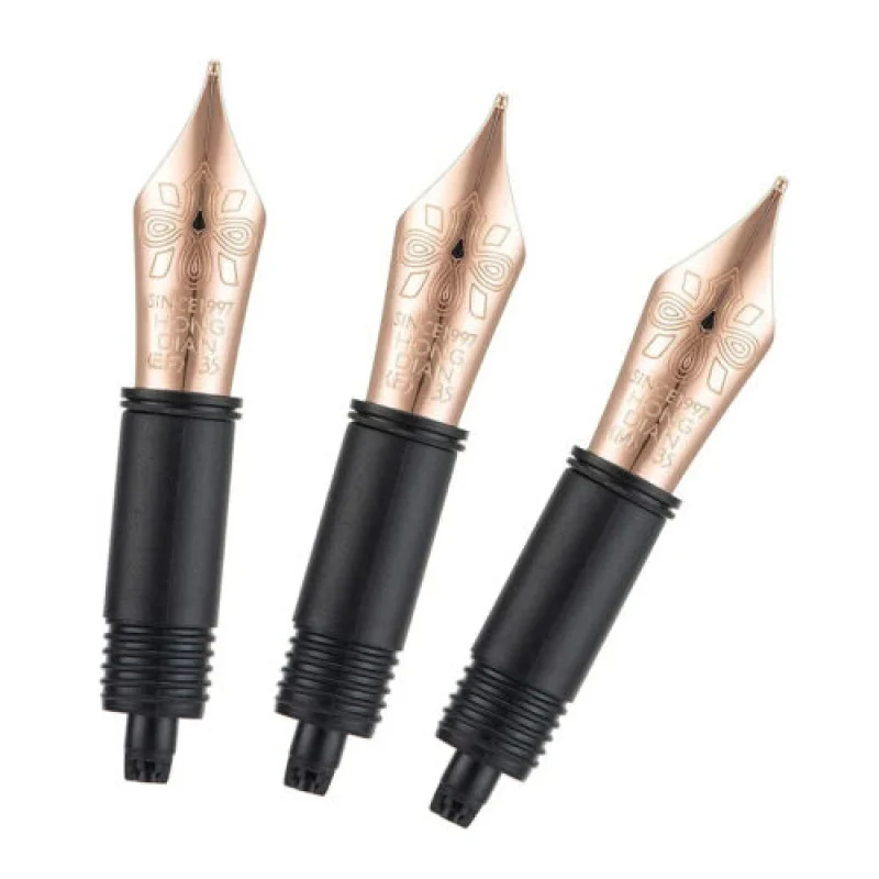

A+ 3 PCS Hongdian Fountain Pen Nib #6 Nib (EF/F/M ) for 1860 Max, N8 Replaced Nib