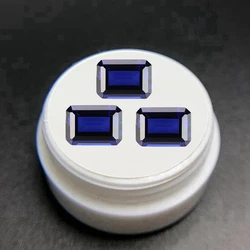 Natural Sapphire Emerald Cut 13×18mm 15.0ct VVS Loose Gemstone for Jewelry Making DIY Gem