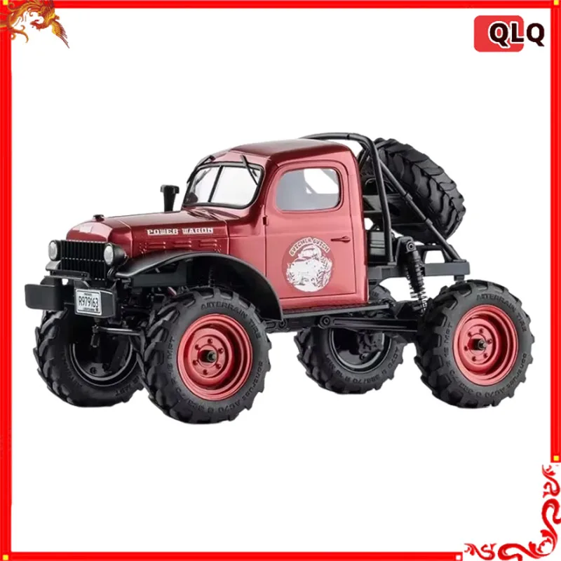 

Fms Rc Car Model 1:24 Xiaoqi Half Card Remote Control Car Model Desktop Four-wheel Drive Climbing Off-road Vehicle Electric Toy