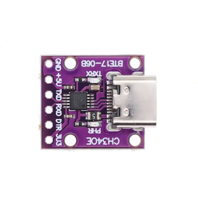 CH340E CH340C CH9340C USB to TTL module can be used as a PRO MINI downloader