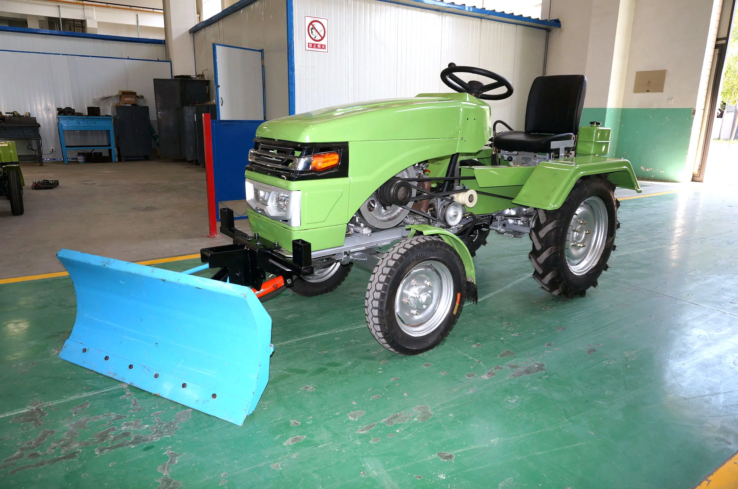 Highly Efficient Mini Tractor Snow Plows New Condition Flexible for Highway and City Roads High Productivity