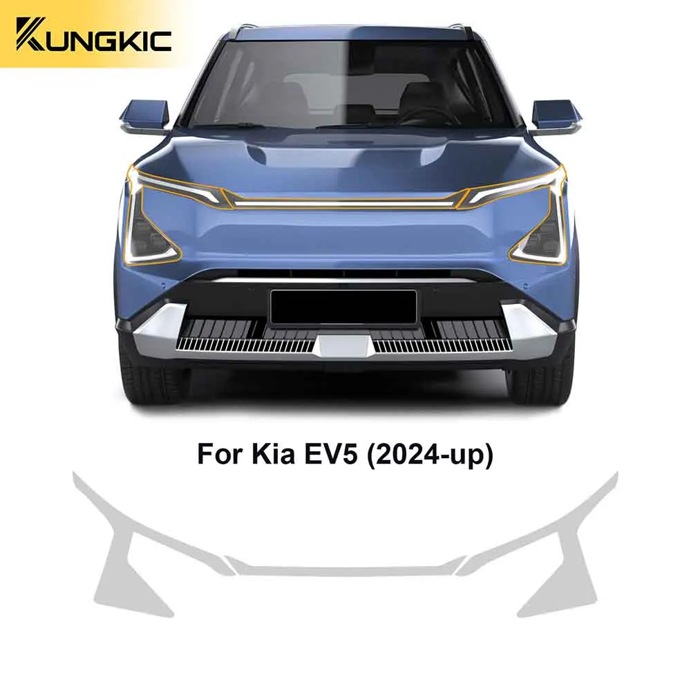 

Для Kia EV5 2024 2025 фары заднего вида B C стойки защитная пленка автомобильная наклейка защита от царапин PPF аксессуары 8,5 мил