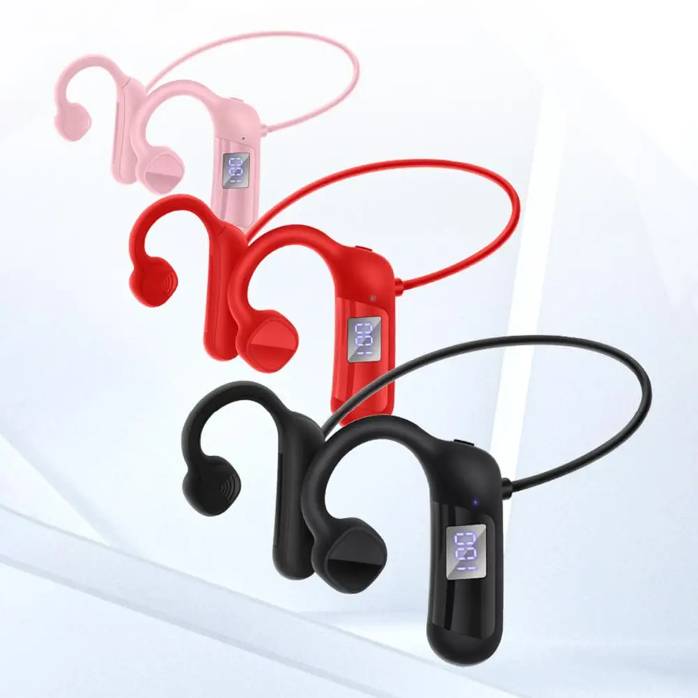 Wireless Earbud  Excellent Flexible Ergonomic  Bluetooth-compatible 5.3 Wireless Air Conduction Stereo Earphone