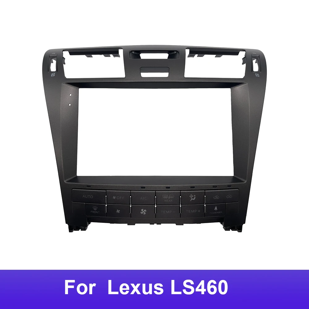 

Car Frame Fascia Adapter Canbus Box Decoder Android Radio Dash Fitting Panel Kit For Lexus LS460