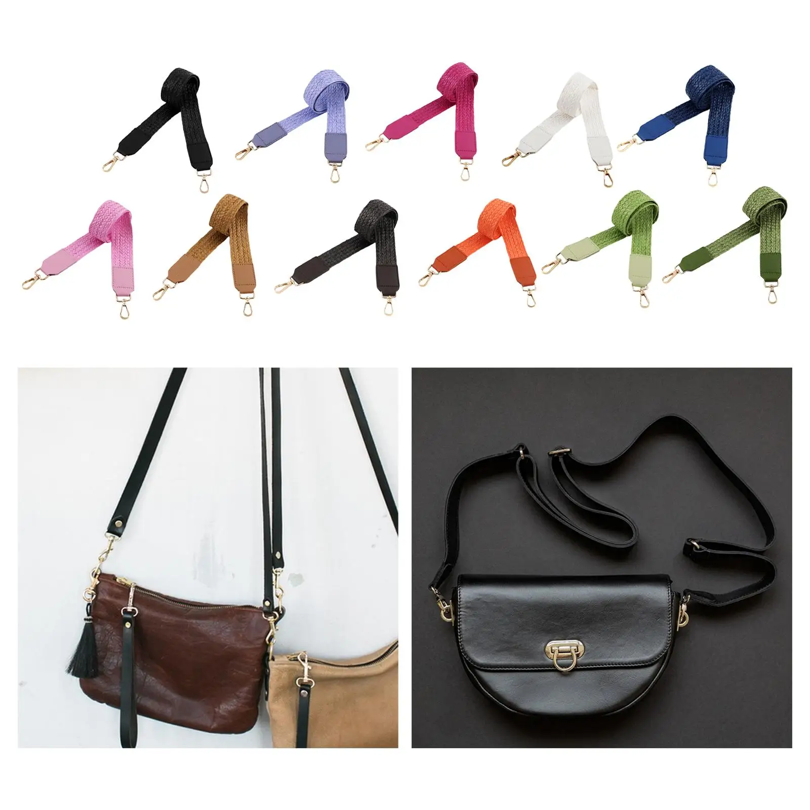 Schoudertasriem Vervanging Crossbody-riem voor etui Cameratassen Handtas